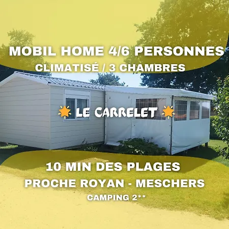 Le Carrelet Mobil Climatise Insolite & Cosy 4 A 6 Personnes