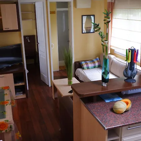 Дом отдыха Le Carrelet Mobil Climatise Insolite & Cosy 4 A 6 Personnes